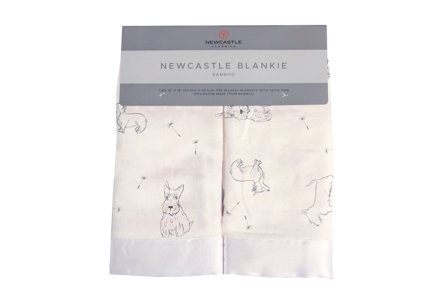Corgi Bamboo Muslin Security Baby Blankie