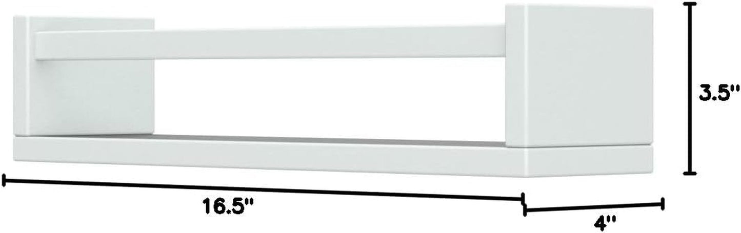 Floating Nursery Book Shelves for Wall Set of 4