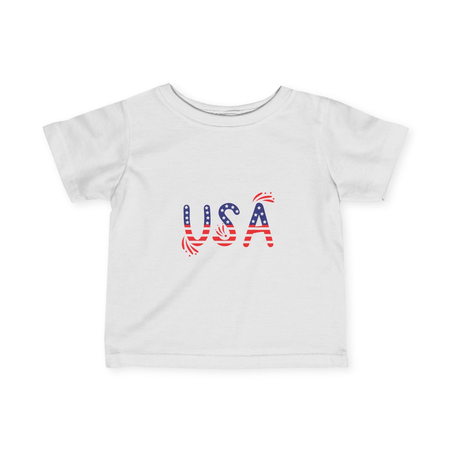 USA Infant Fine Jersey Tee