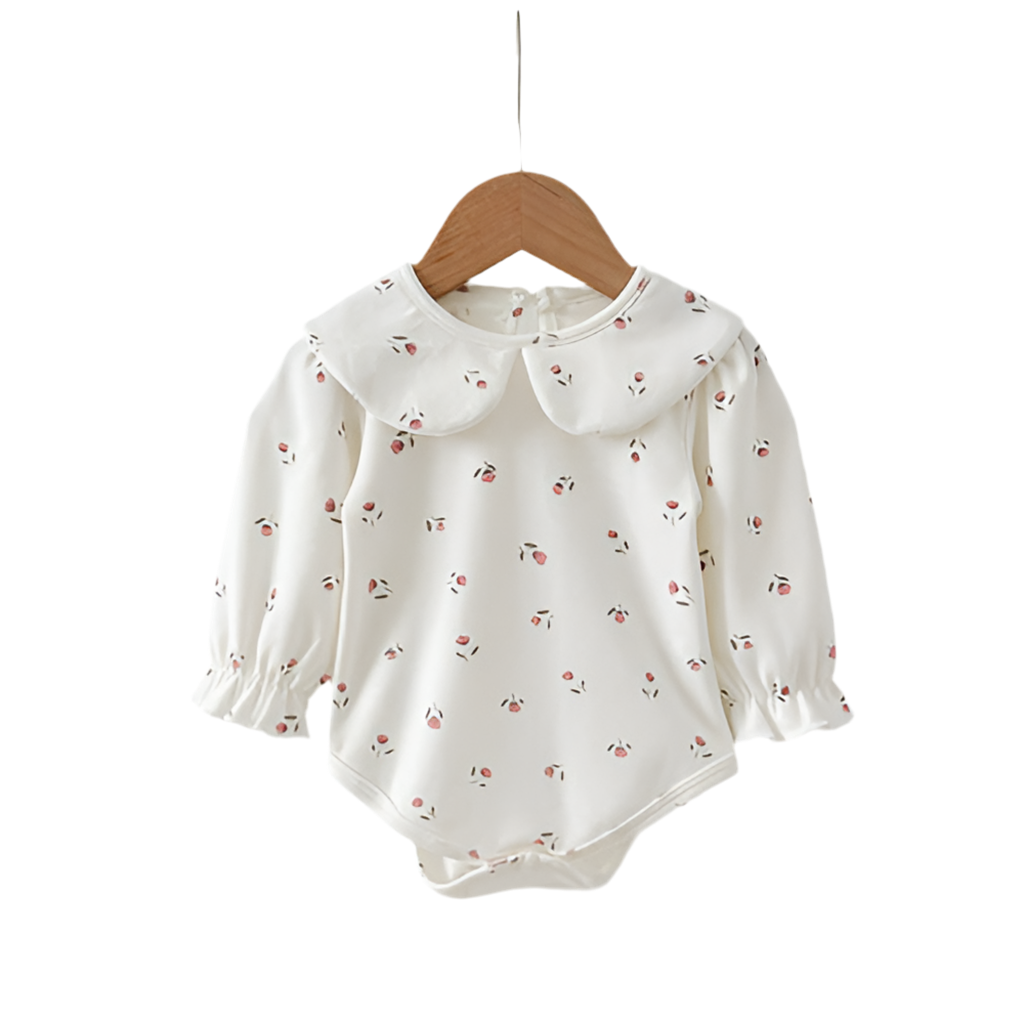 Long-Sleeve Peter Pan Bodysuit