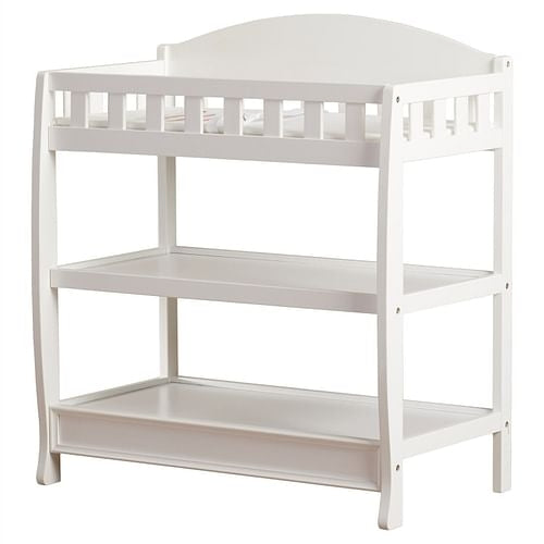 Wooden Baby Changing Table & Pad