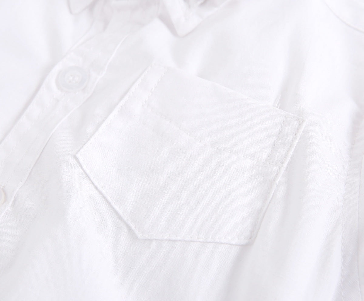 Collared Short-Sleeve Onesir