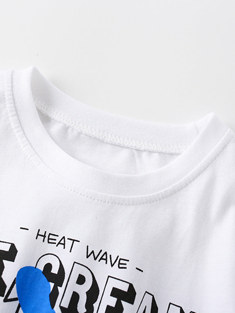 Heat Wave T-Shirt And Shorts Set