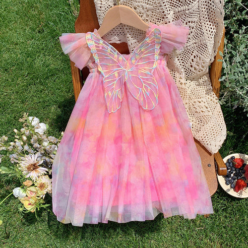 Ombré Butterfly Wings Dress