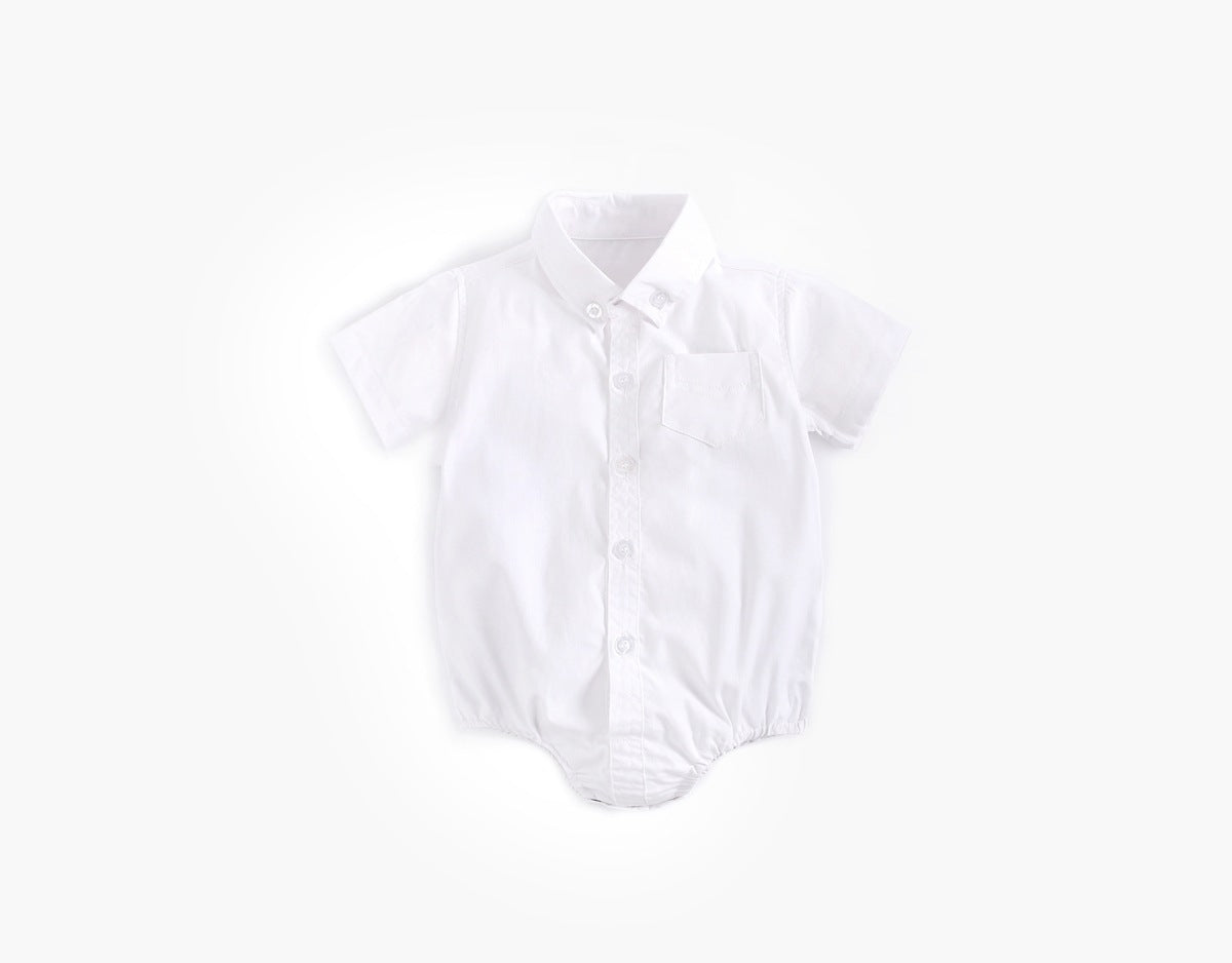 Collared Short-Sleeve Onesir