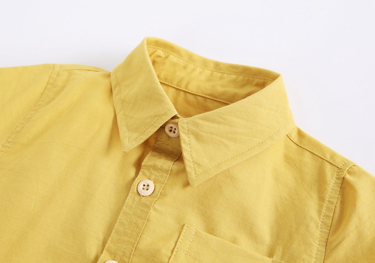 Collared Short-Sleeve Onesir