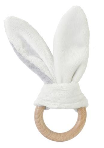 Bunny Wooden Teether by Happy Horse