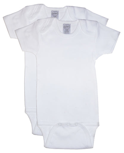 Bambini White Onesie 2-Pack