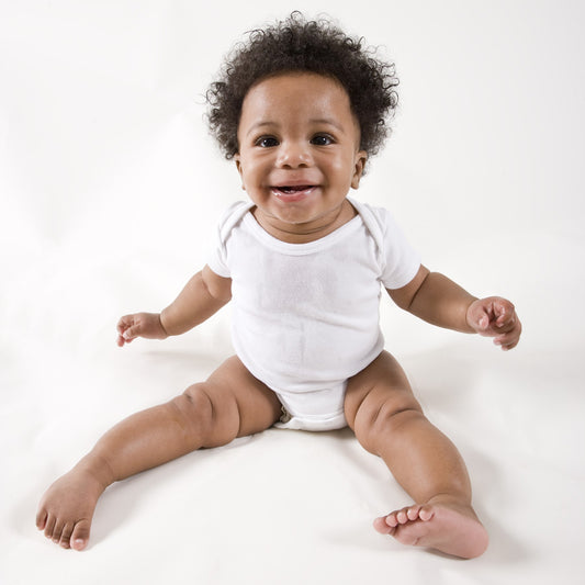 Bambini White Onesie 2-Pack