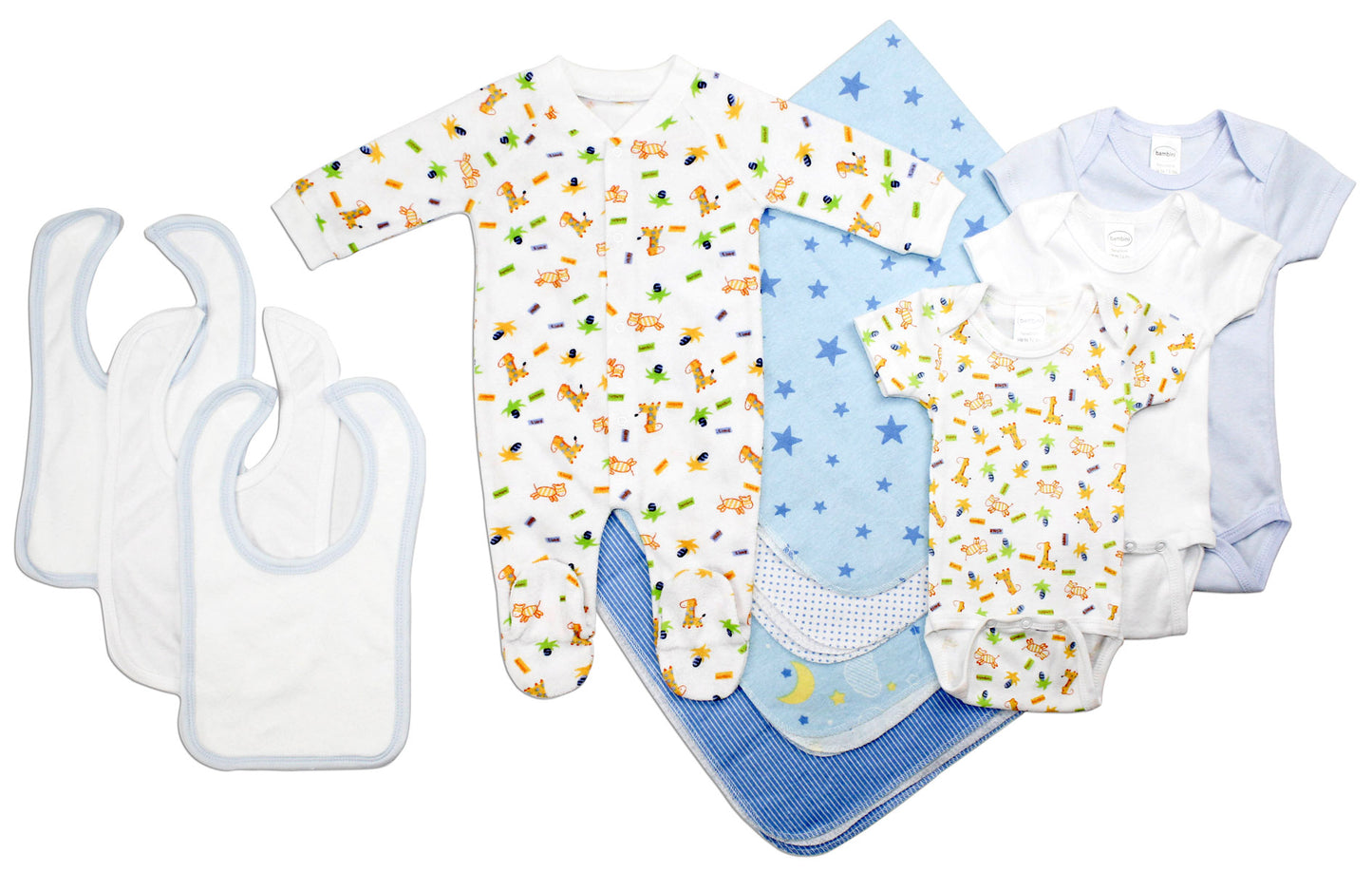 Layette Baby Boy Baby Shower Gift -11pcs