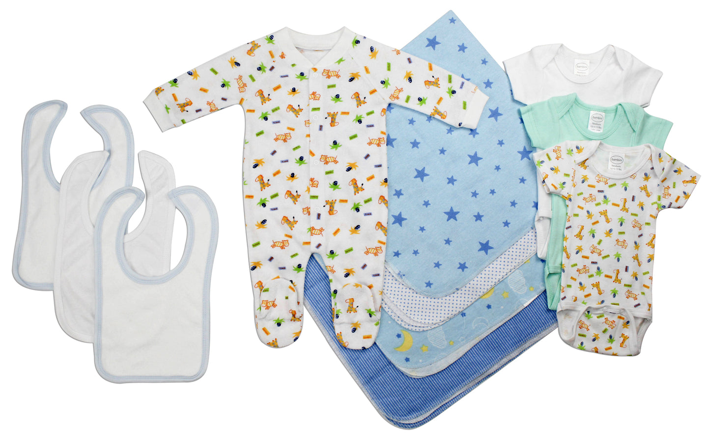Layette Baby Boy Baby Shower Gift -11pcs