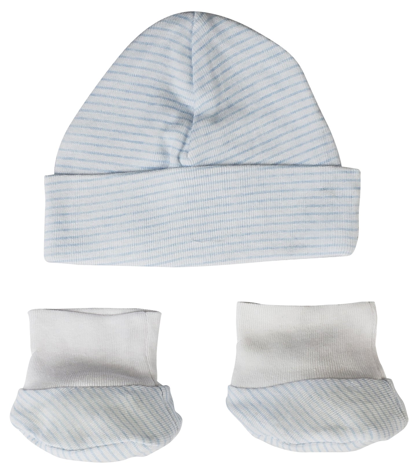 Newborn Baby Cap and Bootie Set