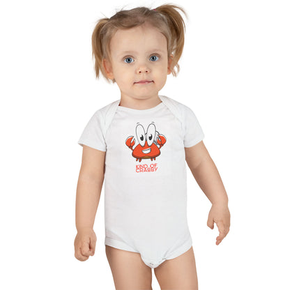 Kind of Crabby Organic Cotton Baby Bodysuit
