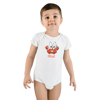 Kind of Crabby Organic Cotton Baby Bodysuit