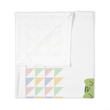 Sleepy Dino Baby Blanket