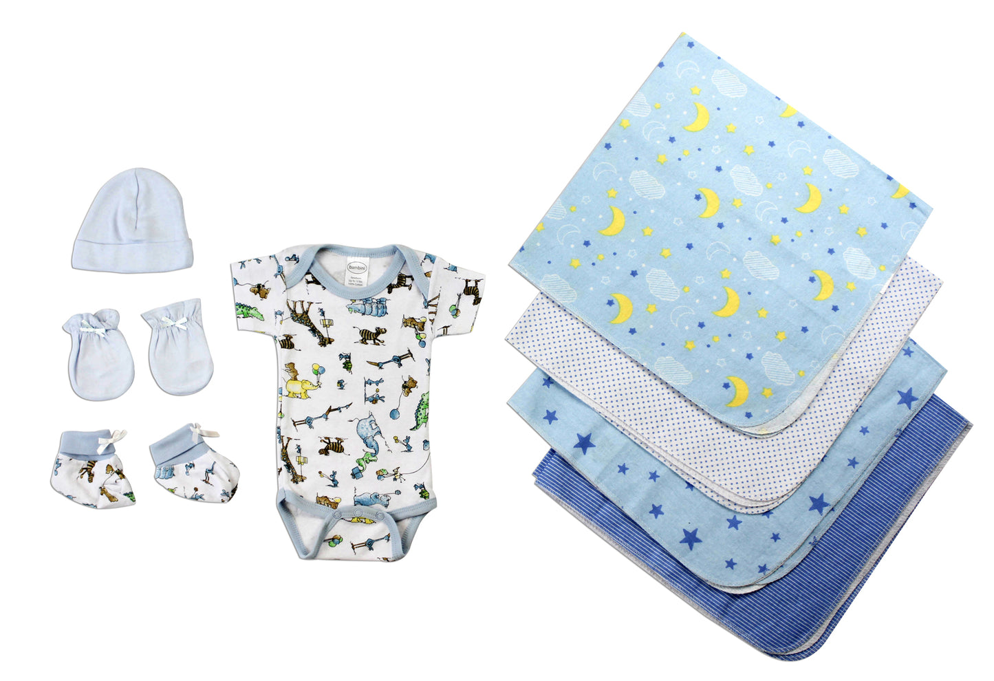 Bambini Layette Baby Boy Baby Shower Gift -8pcs
