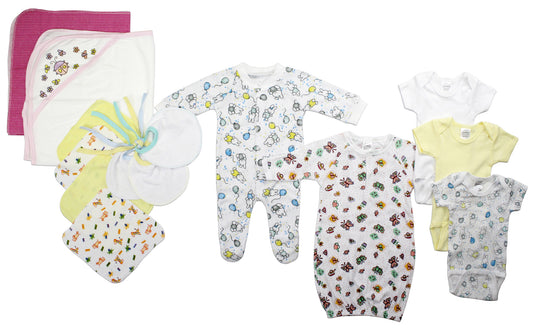 Bambini Layette Baby Girl Baby Shower Gift Set -14pc