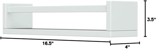 Floating Nursery Book Shelves for Wall Set of 4