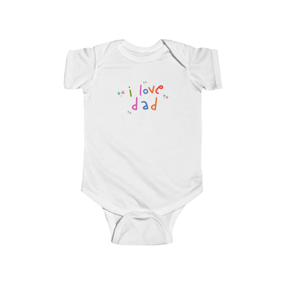 'I Love Dad' Infant Bodysuit