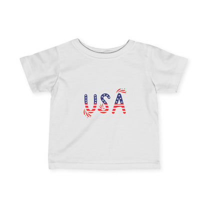 USA Infant Fine Jersey Tee