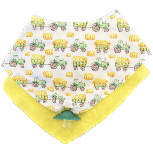 Hay Y'all - Doodalou Bamboo Bandana Baby Bib Combo