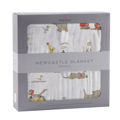 Are You My Mother? Muslin Blanket