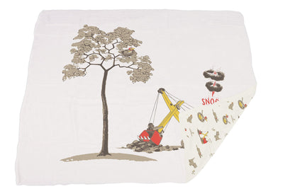 Are You My Mother? Muslin Blanket