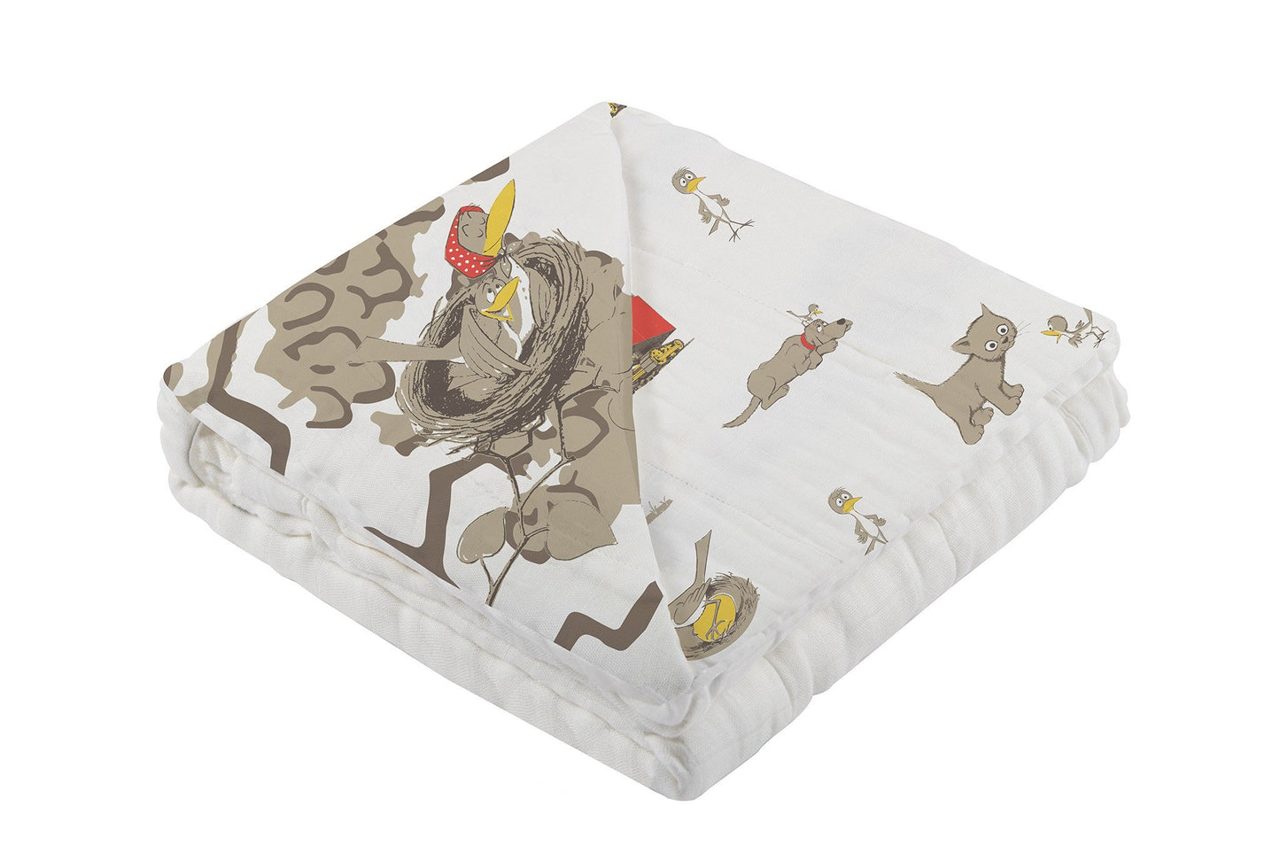 Are You My Mother? Muslin Blanket