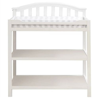 Wooden Changing Table with Changing Pad