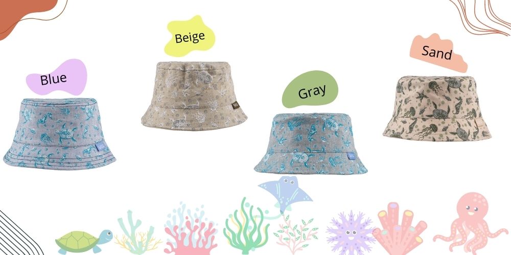 Ocean Life Bucket Hat