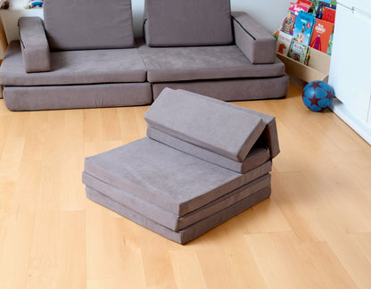 Transformable Kids Play Mat and Couch - Multipurpose Baby Play Mat and