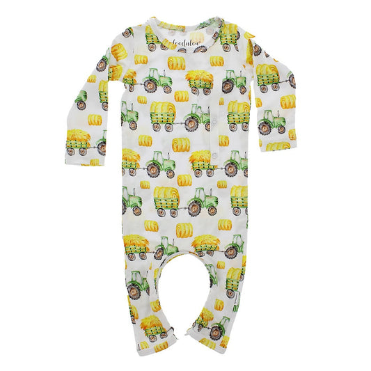 Hay Y’all - Doodalou Bamboo Baby Romper - 12 - 18 Months