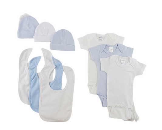 Bambini Layette Baby Essentials Baby Shower Gift Set - 9 pcs