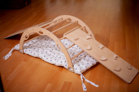 Montessori Baby Play Wooden Climber Set