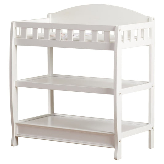 Wooden Baby Changing Table & Pad