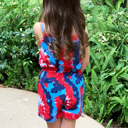 AnnLoren Tie Dye Romper