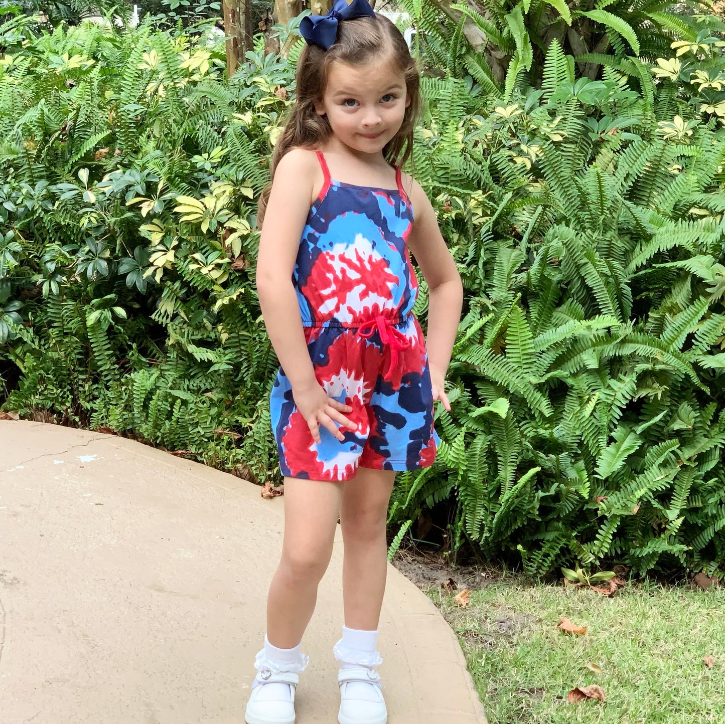 AnnLoren Tie Dye Romper
