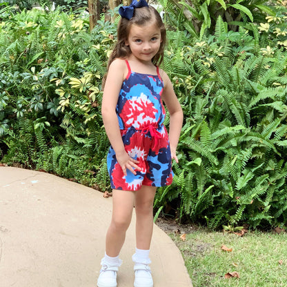 AnnLoren Tie Dye Romper