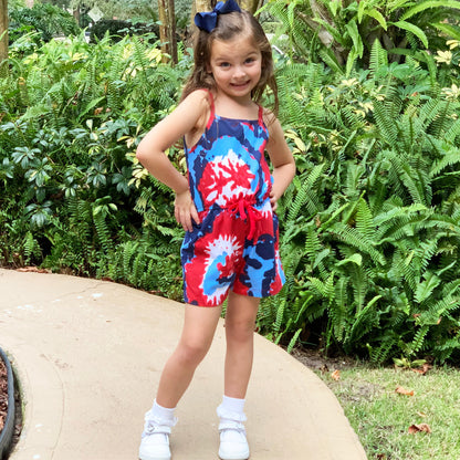 AnnLoren Tie Dye Romper