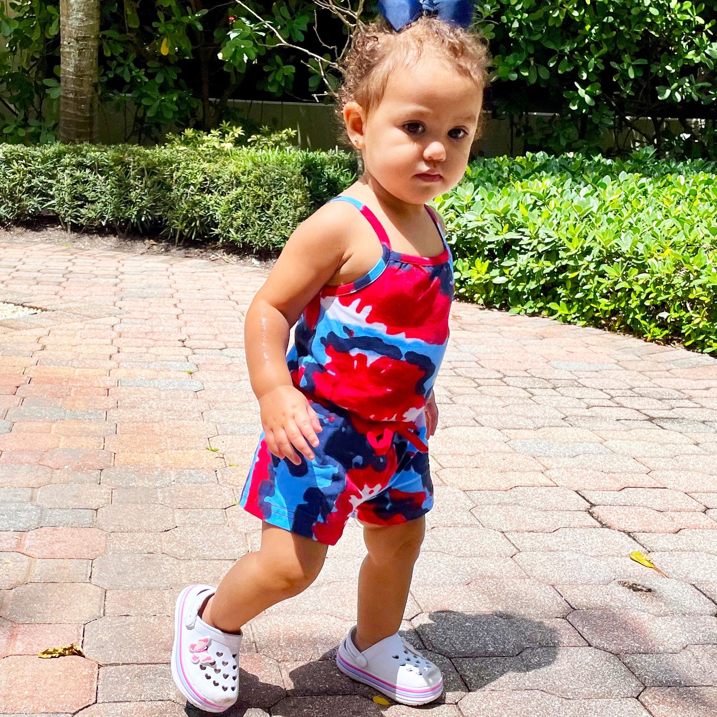 AnnLoren Tie Dye Romper