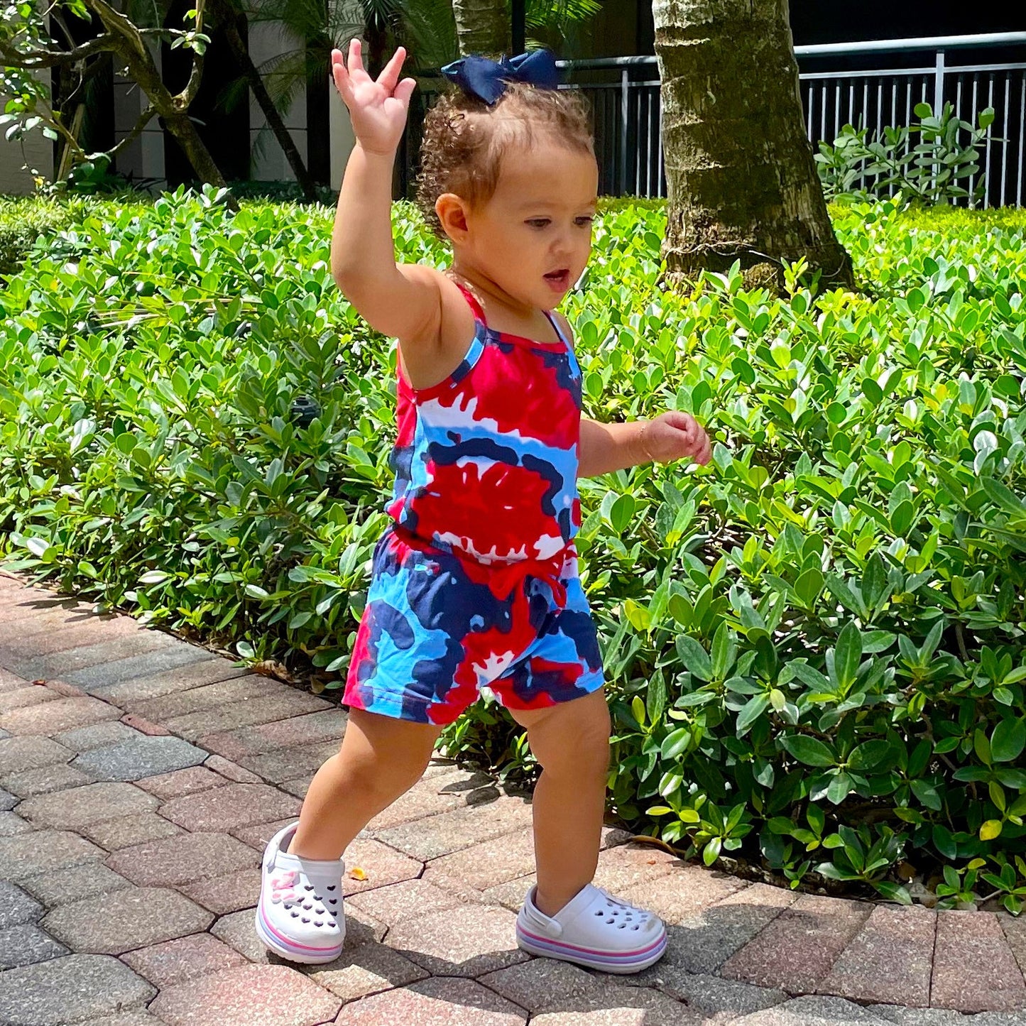AnnLoren Tie Dye Romper