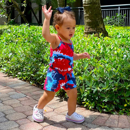 AnnLoren Tie Dye Romper