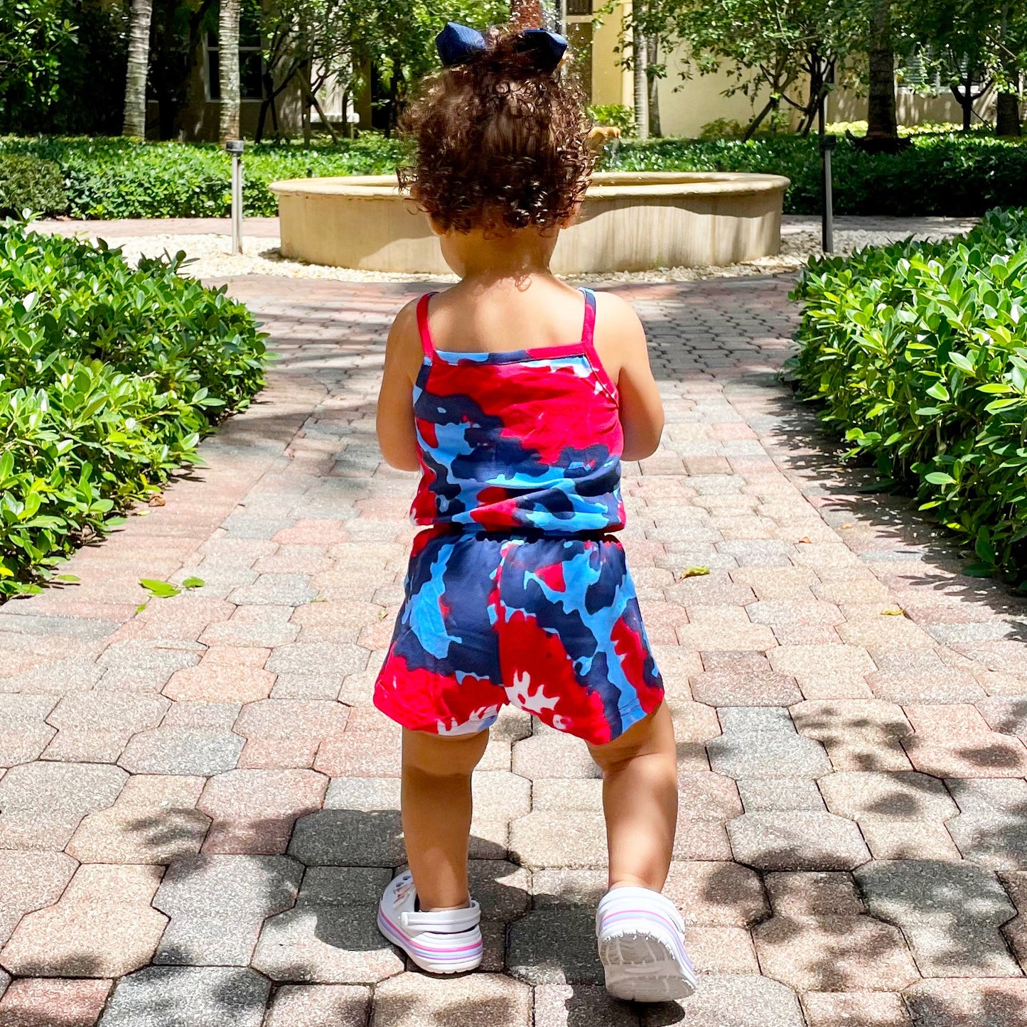 AnnLoren Tie Dye Romper