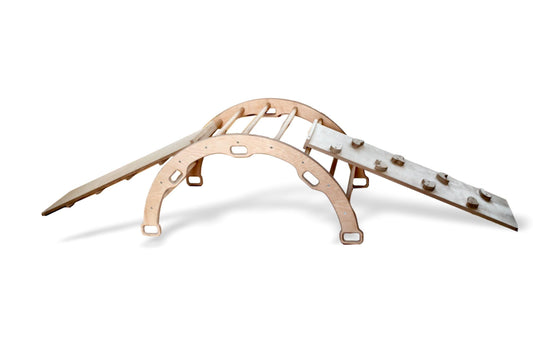 Climbing Arch/Rocker with 2 Ramps Montessori