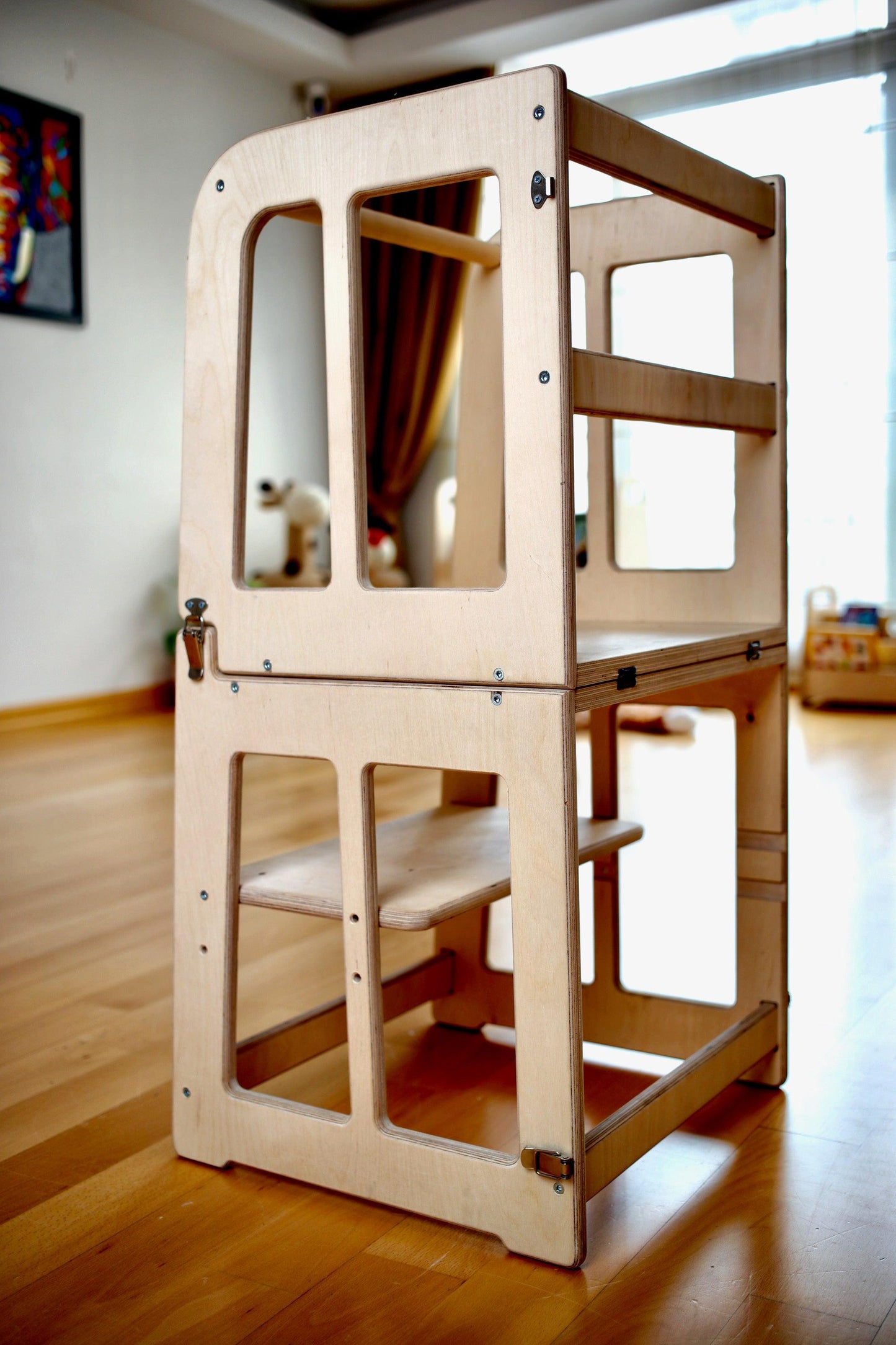 Montessori 2-in-1 Learning Tower & Desk