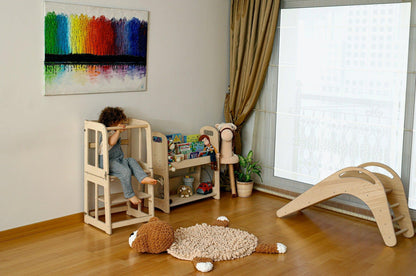 Montessori 2-in-1 Learning Tower & Desk
