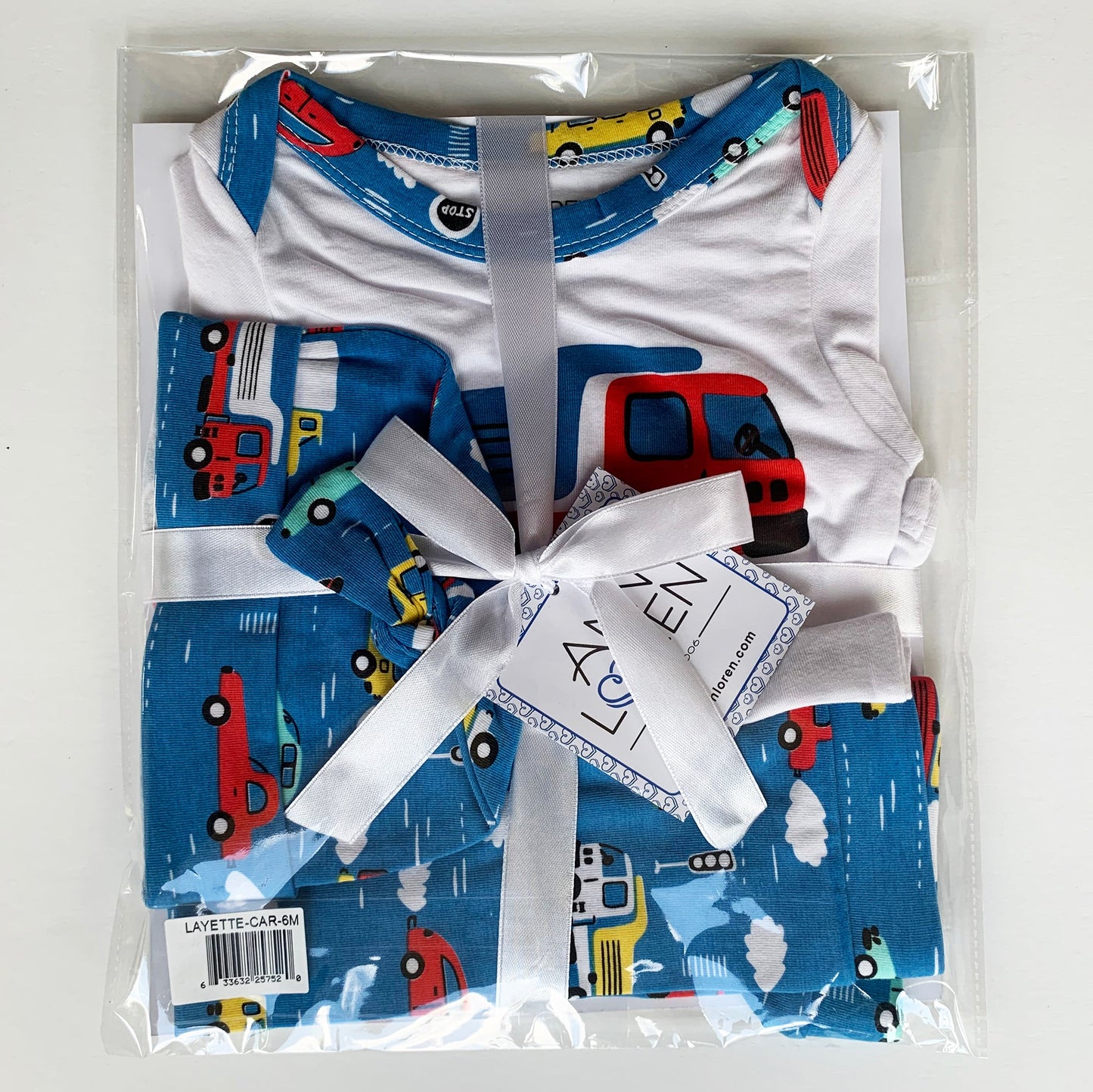 AnnLoren Automobile Layette Outfit