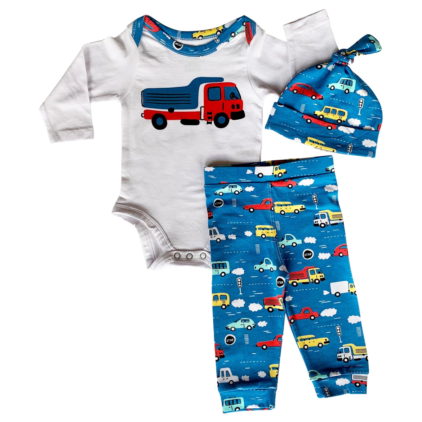 AnnLoren Automobile Layette Outfit