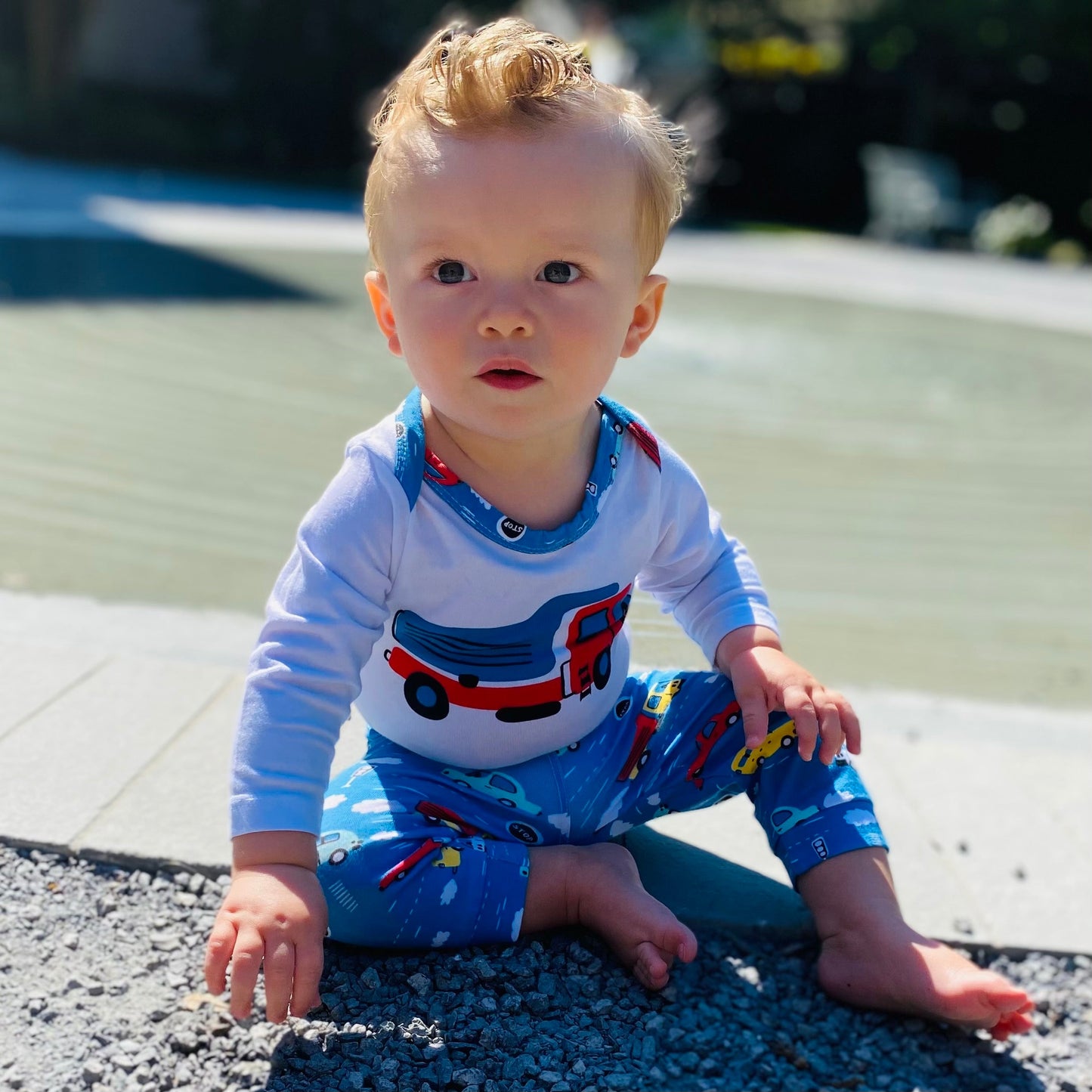 AnnLoren Automobile Layette Outfit