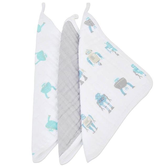 Robot Washcloth Set